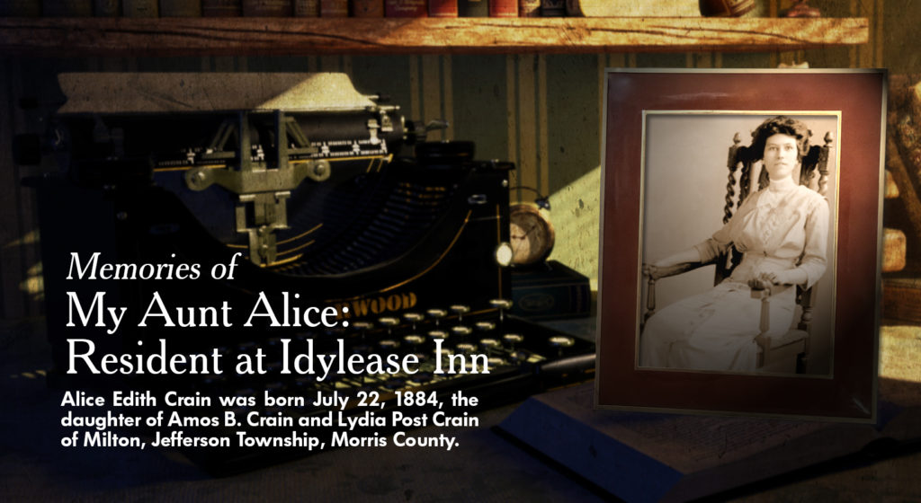 Alice Edith Crane at Idylease