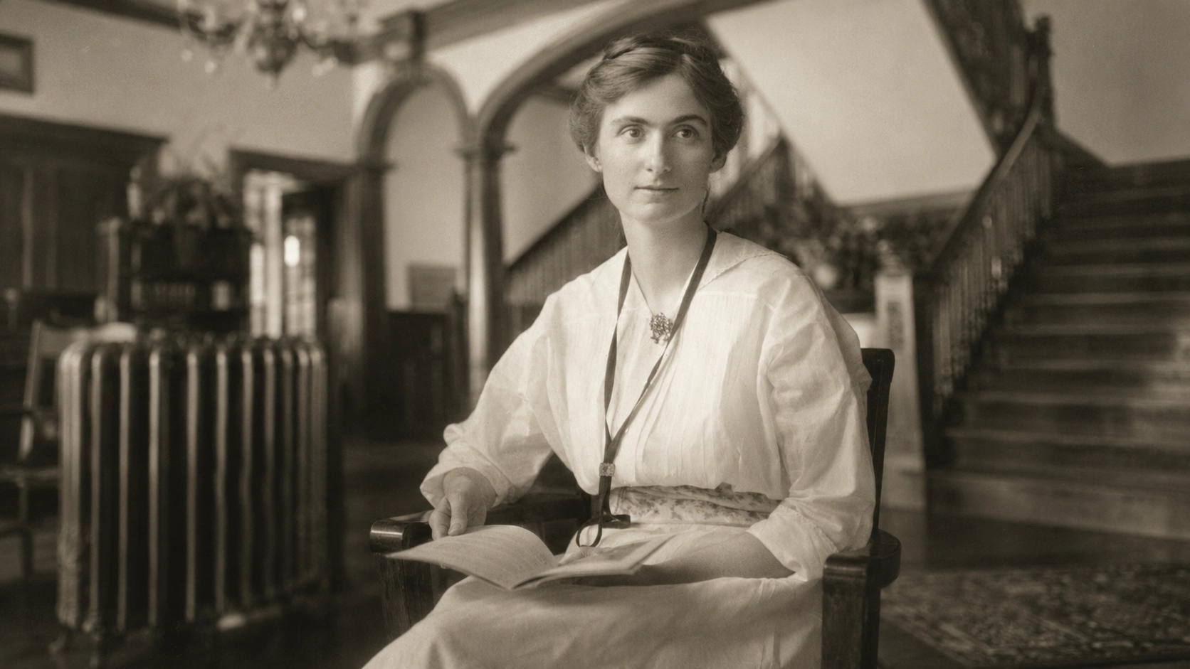 Portrait of Grace Abbott featured in the Idylease noted guests series