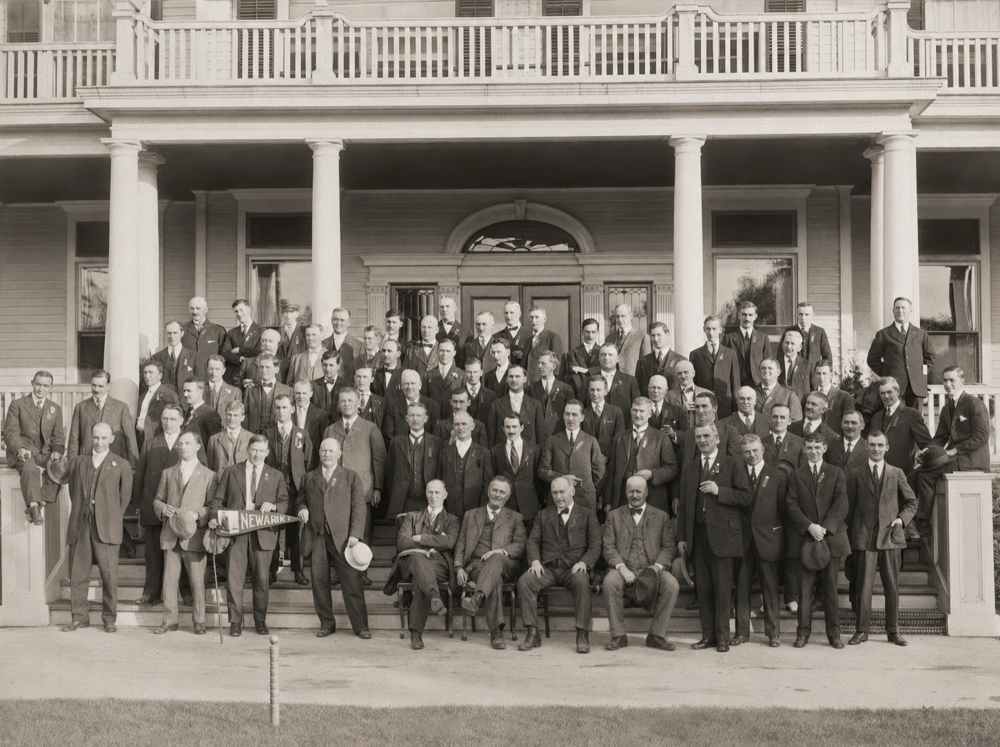 Historic group portrait at Idylease