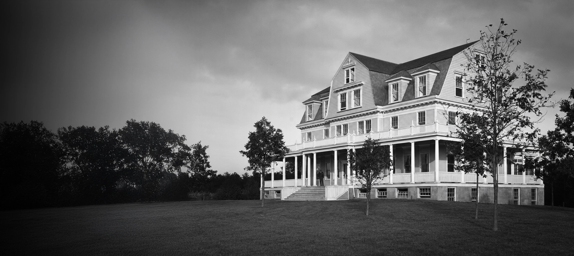 Historic exterior of Idylease in Newfoundland, New Jersey