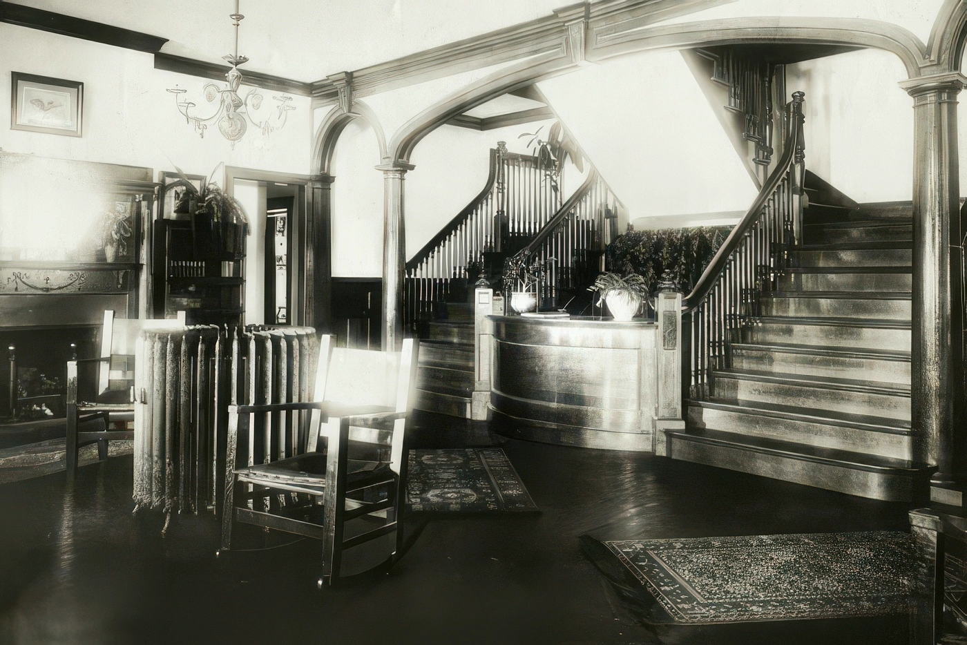 Historic Idylease guest image illustrating 1903 room rates