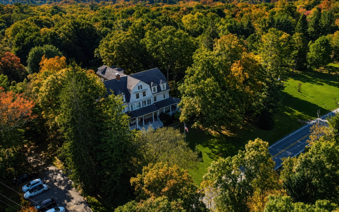 Aerial view of Idylease in Newfoundland, New Jersey
